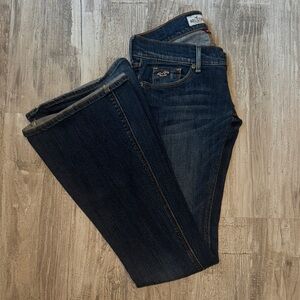 Hollister Y2K Baja Super Flare low rise jean sz 0